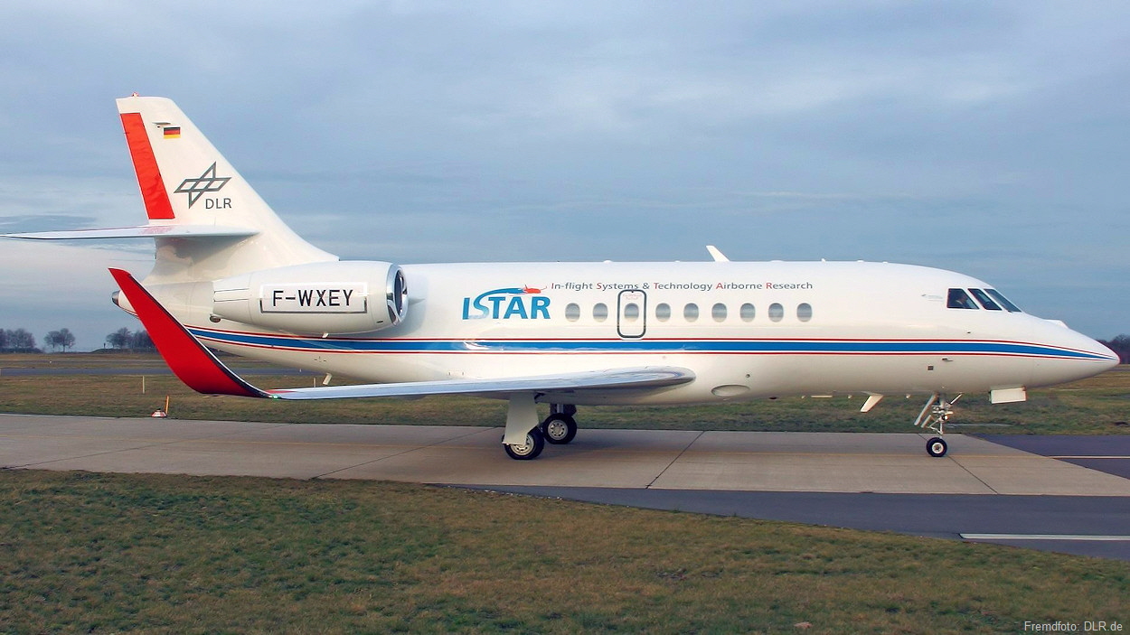 ISTAR Dassault Falcon 2000 LX - Forschungsflugzeug der DLR