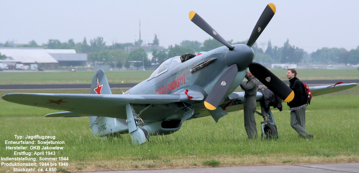 Jakowlew Jak 3 - Jagdflugzeug