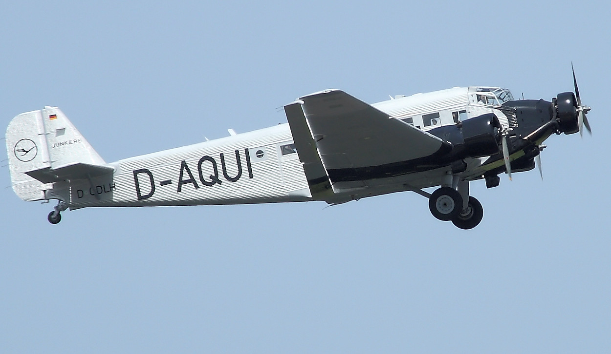 Junkers Ju 52/3m- Flugansicht