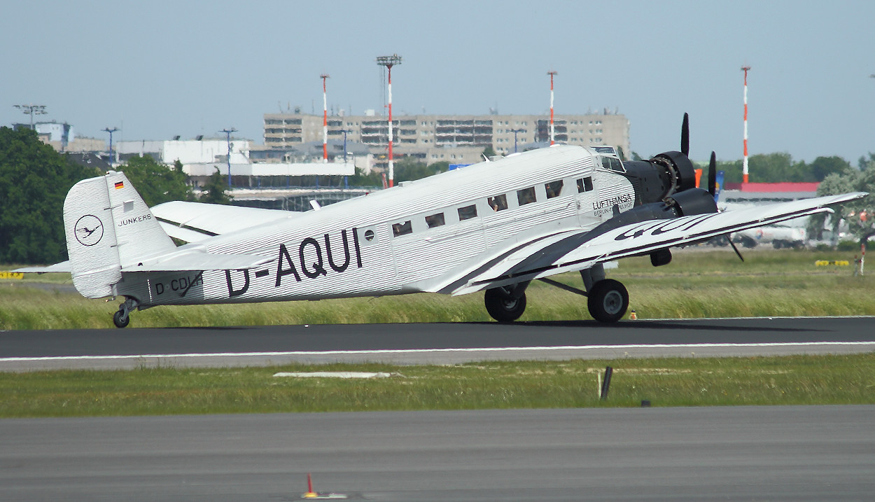 Junkers Ju 52/3m - Landung