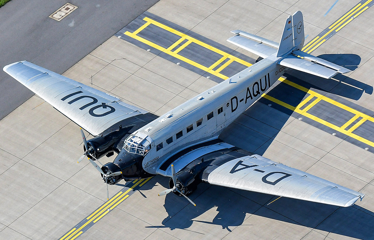 Junkers Ju 52 - von oben