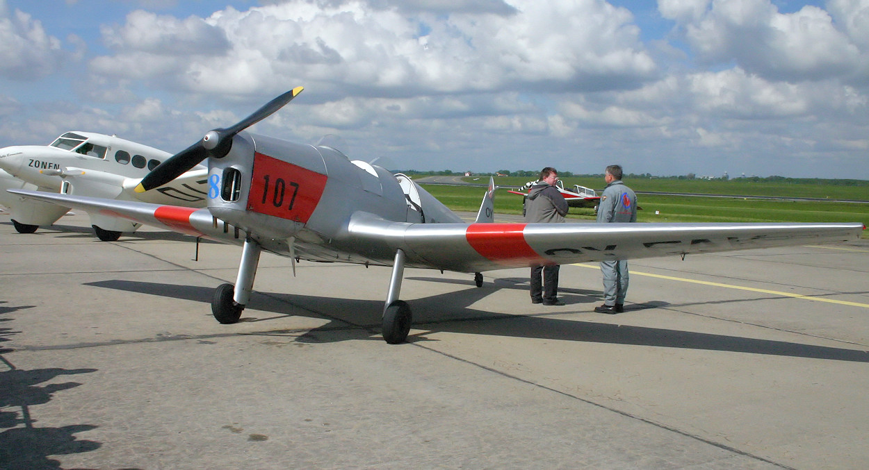 Kramme & Zeuthen SAI KZ II Trainer - dänisches Trainingsflugzeug von 1946 von Viggo Kramme und Karl-Gustav Zeuthen