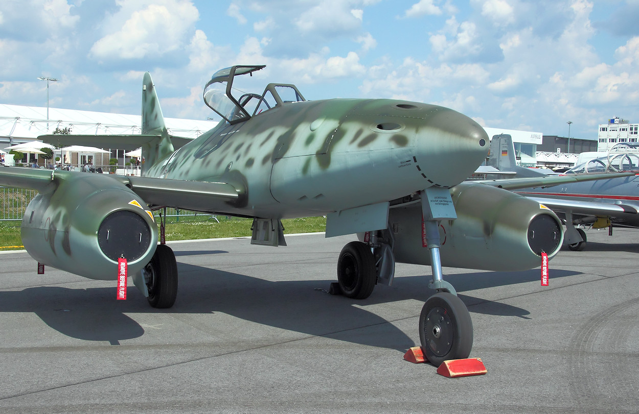 Messerschmitt Me 262 Schwalbe - Frontansicht