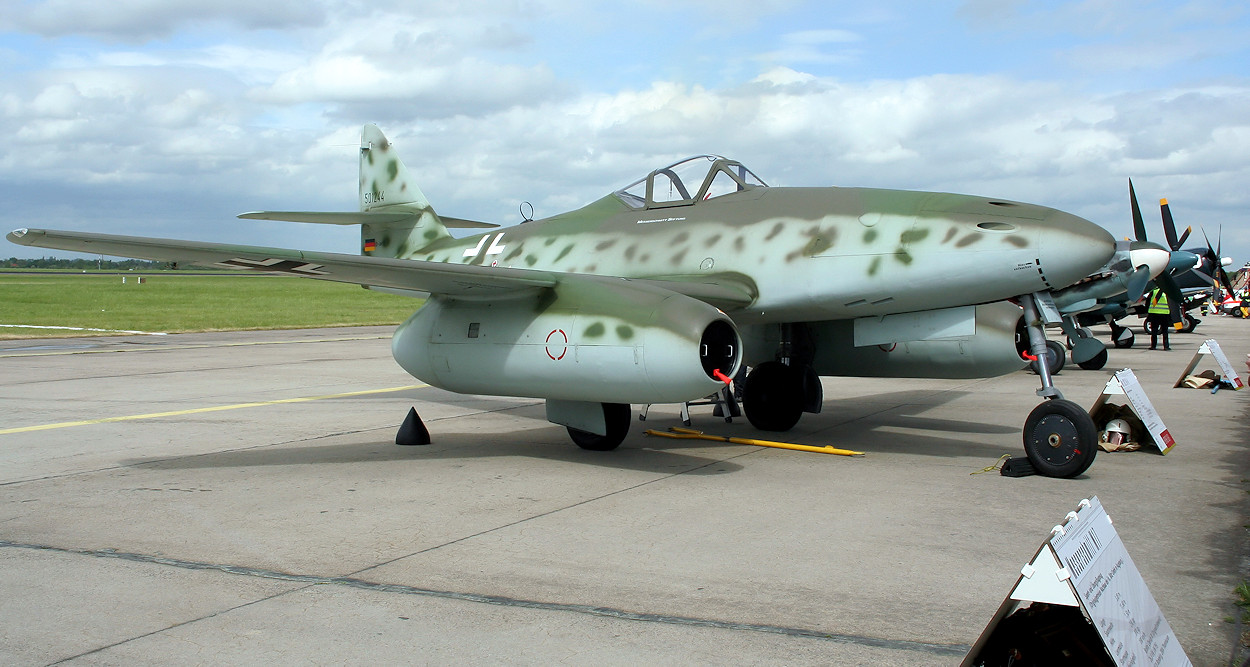 Messerschmitt Me 262 Schwalbe auf der Luftfahrtausstellung ILA