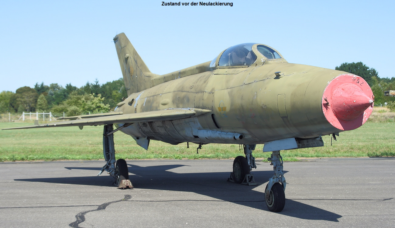 MiG-21 F-13 - vor der Neulackierung