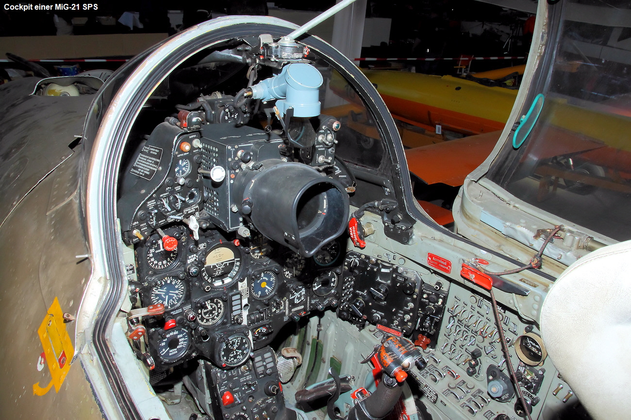 MiG 21 SPS - Cockpit