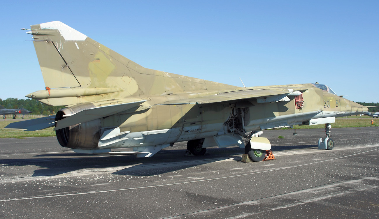 MiG-23 BN - Jagdbomber mit Schwenkflügel