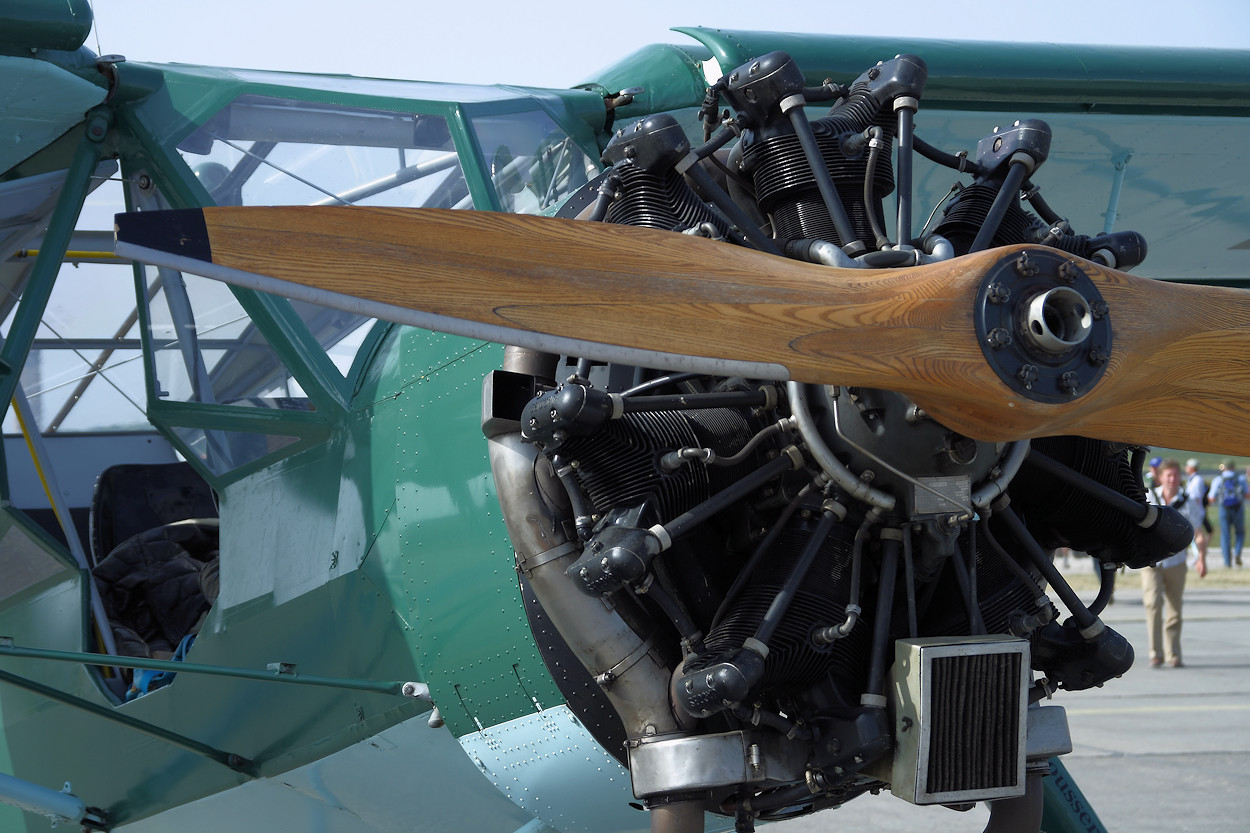 Morane Saulnier MS 505 - Sternmotor