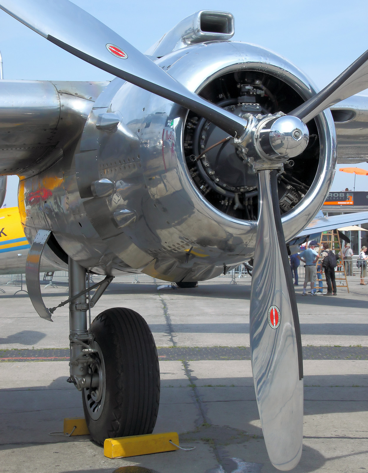 North American B-25 Mitchell - Sternmotor