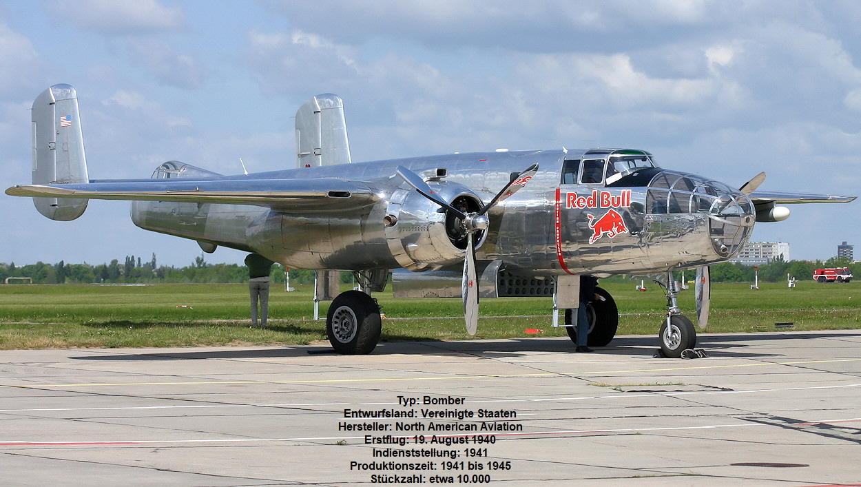 North American B-25 Mitchell - Bomber im Zweiten Weltkrieg