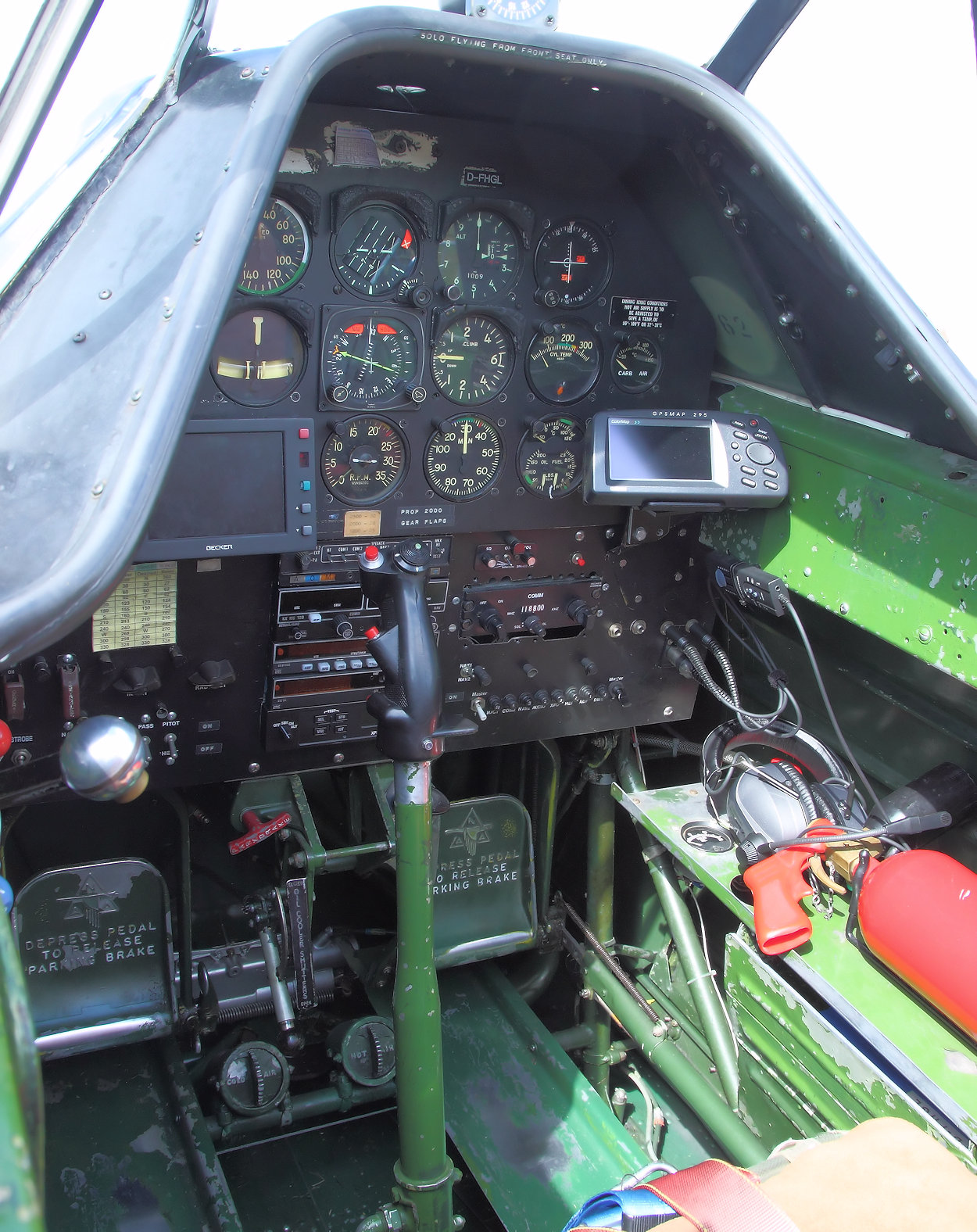 North American T6 Texan - Cockpit