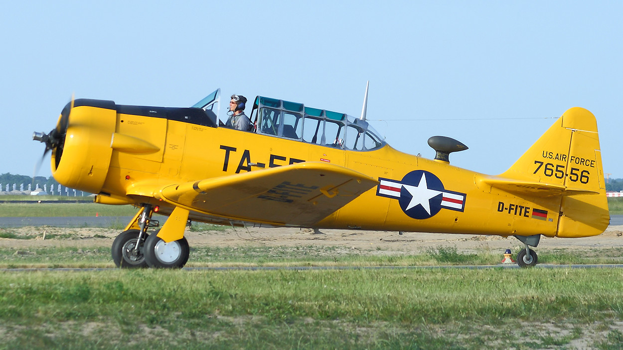 North American T6 Texan - Standard-Schulungsflugzeug der Alliierten im Zweiten Weltkrieg