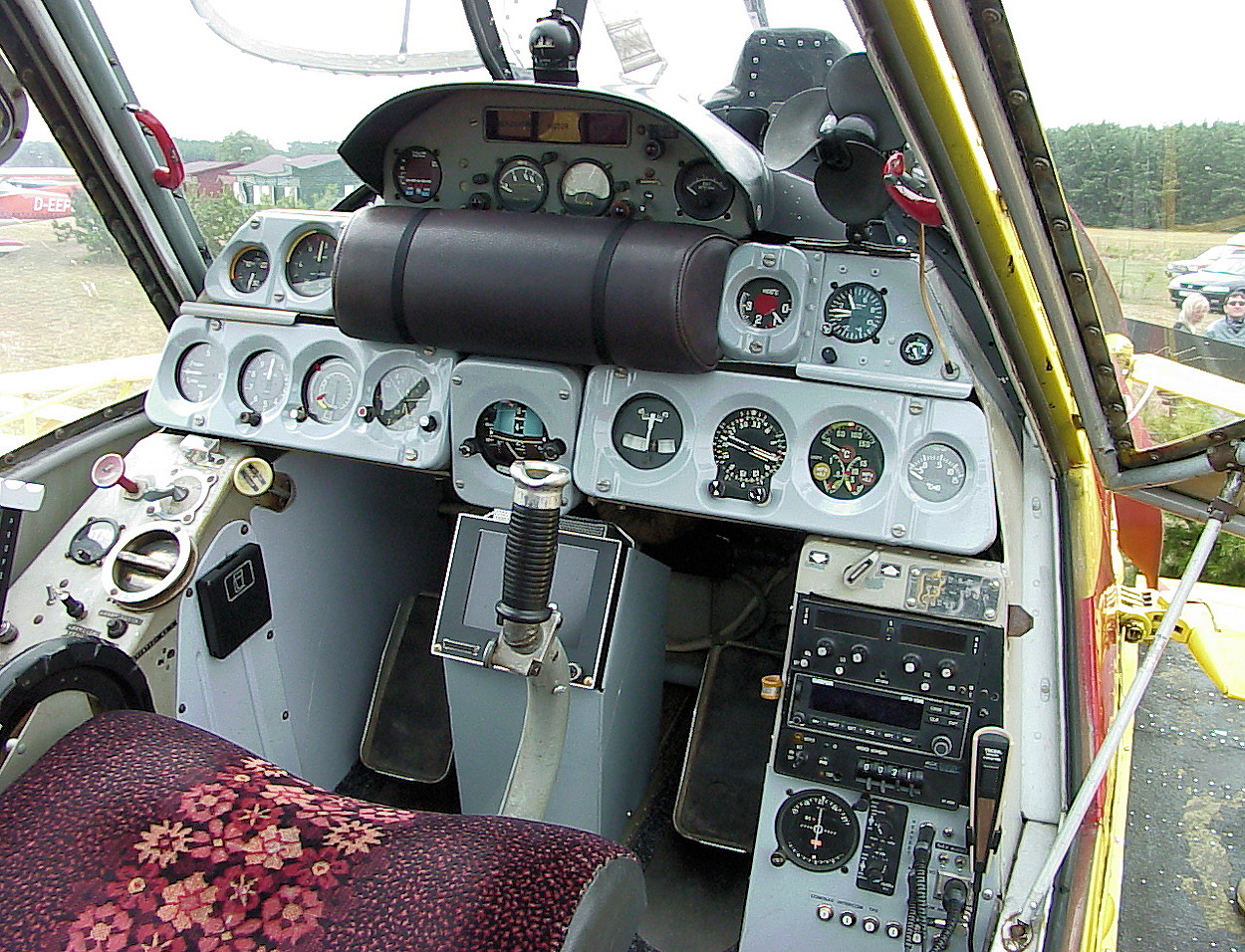 PZL 106 A Kruk - Cockpitansicht