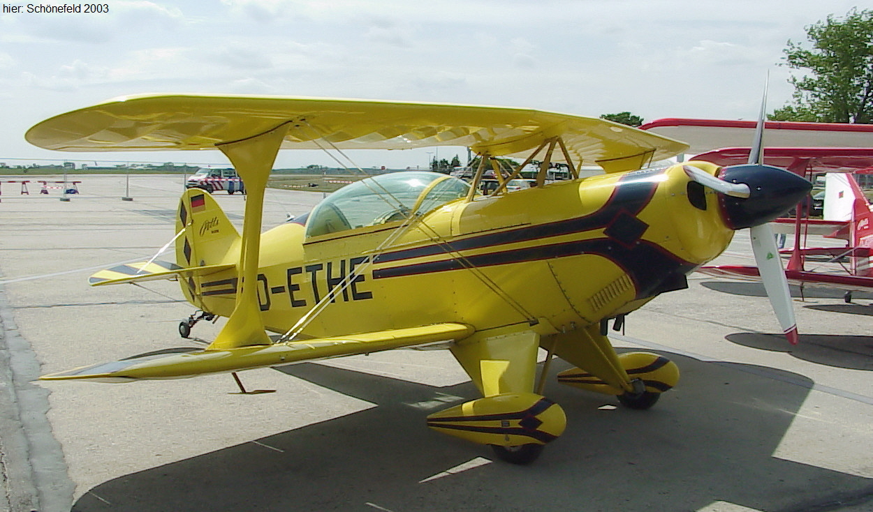 Pitts S-2B - Ingenieur Curtis Pitts