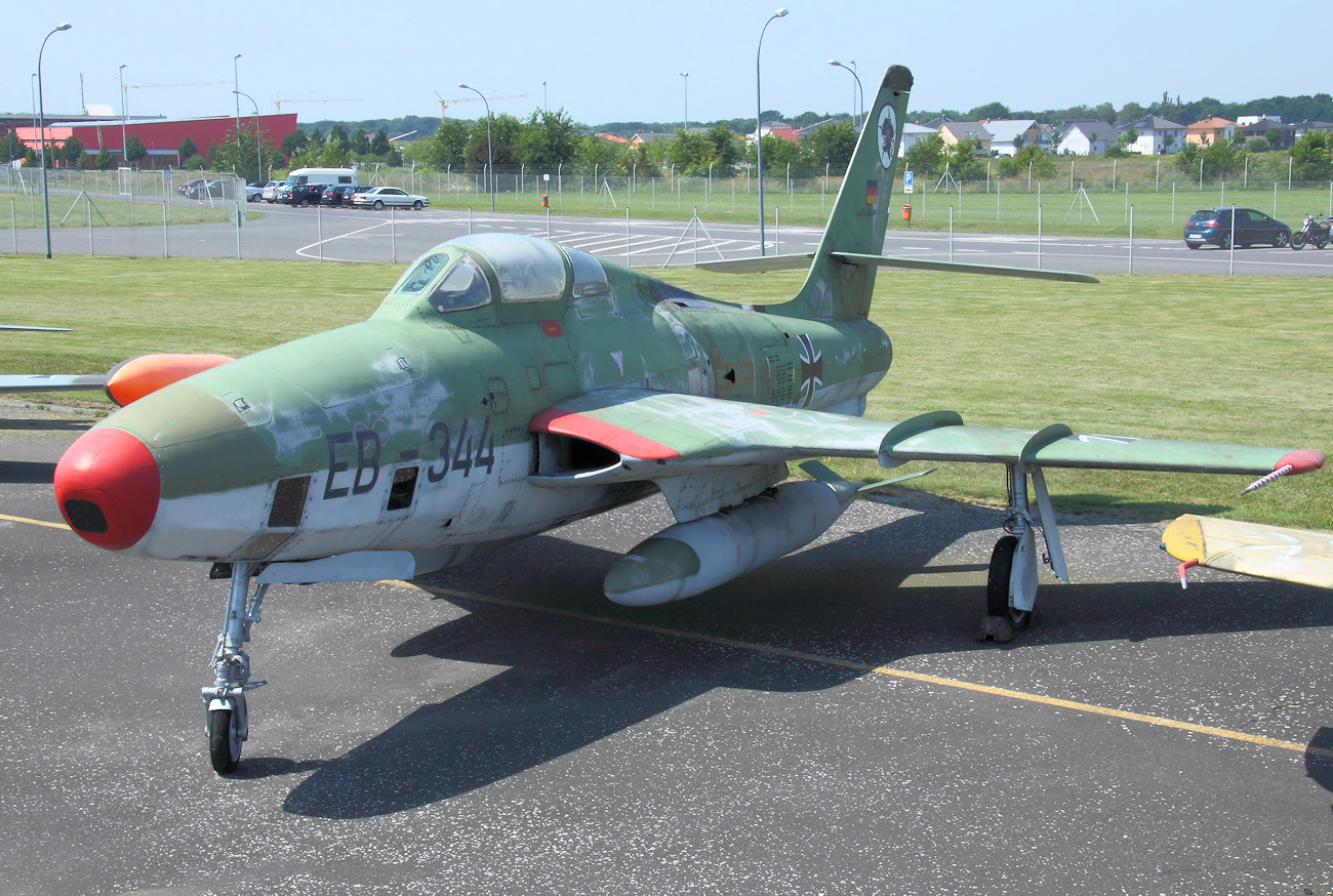 Republic RF-84F Thunderflash - Luftwaffenmuseum