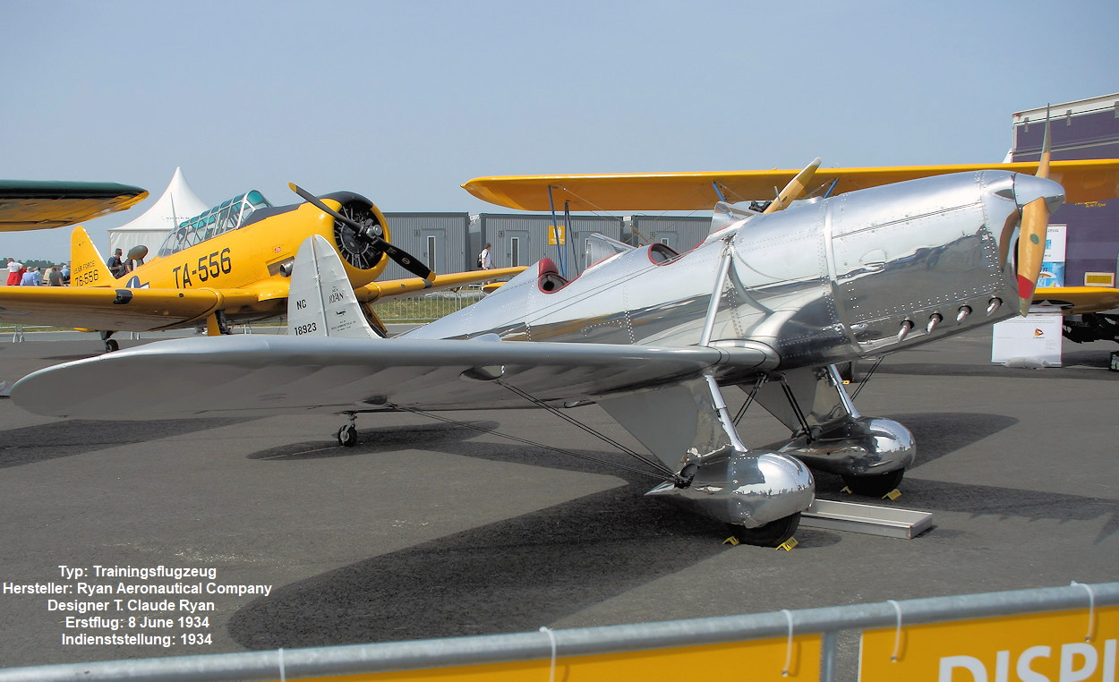 Ryan STA - Das erste in Serie gebaute Flugzeug mit Aluminiumrumpf