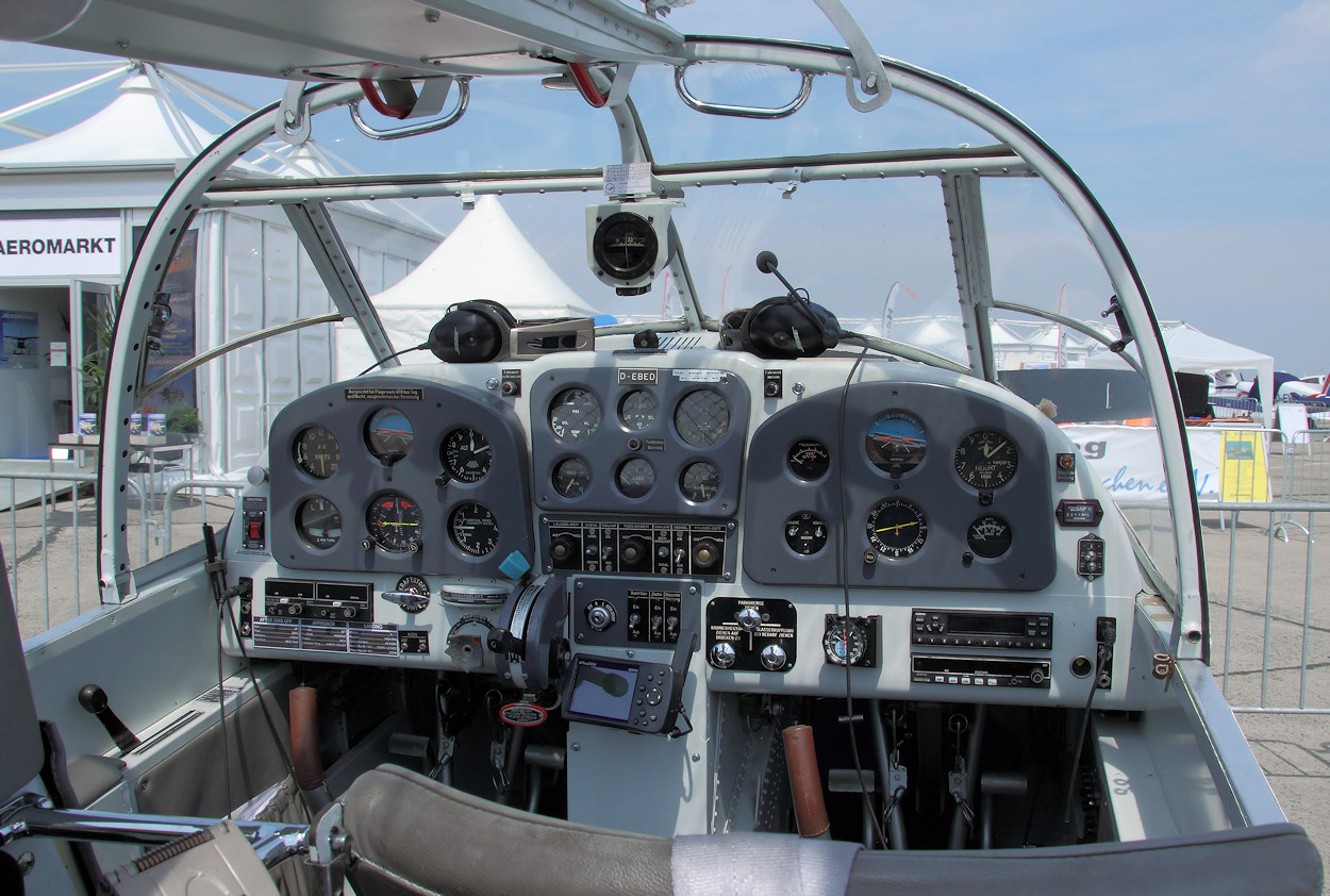 Saab Safir 91 - Cockpit