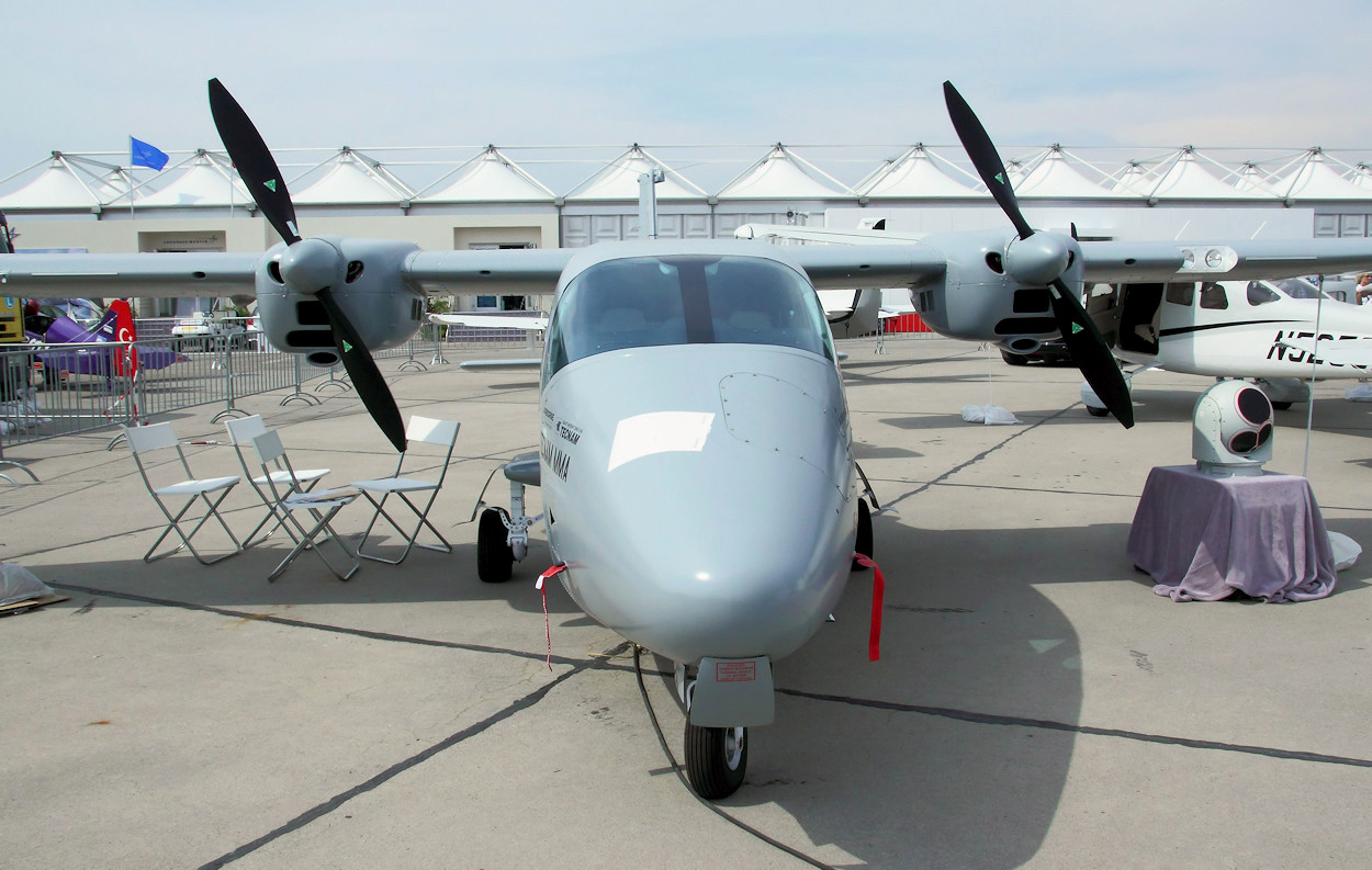 Tecnam MMA - Von Airborne Technologies aus Österreich entwickeltes Flugzeug