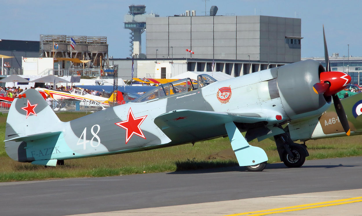 YAK 3U - russisches Jagdflugzeug im Zweiten Weltkrieg mit Sternmotor