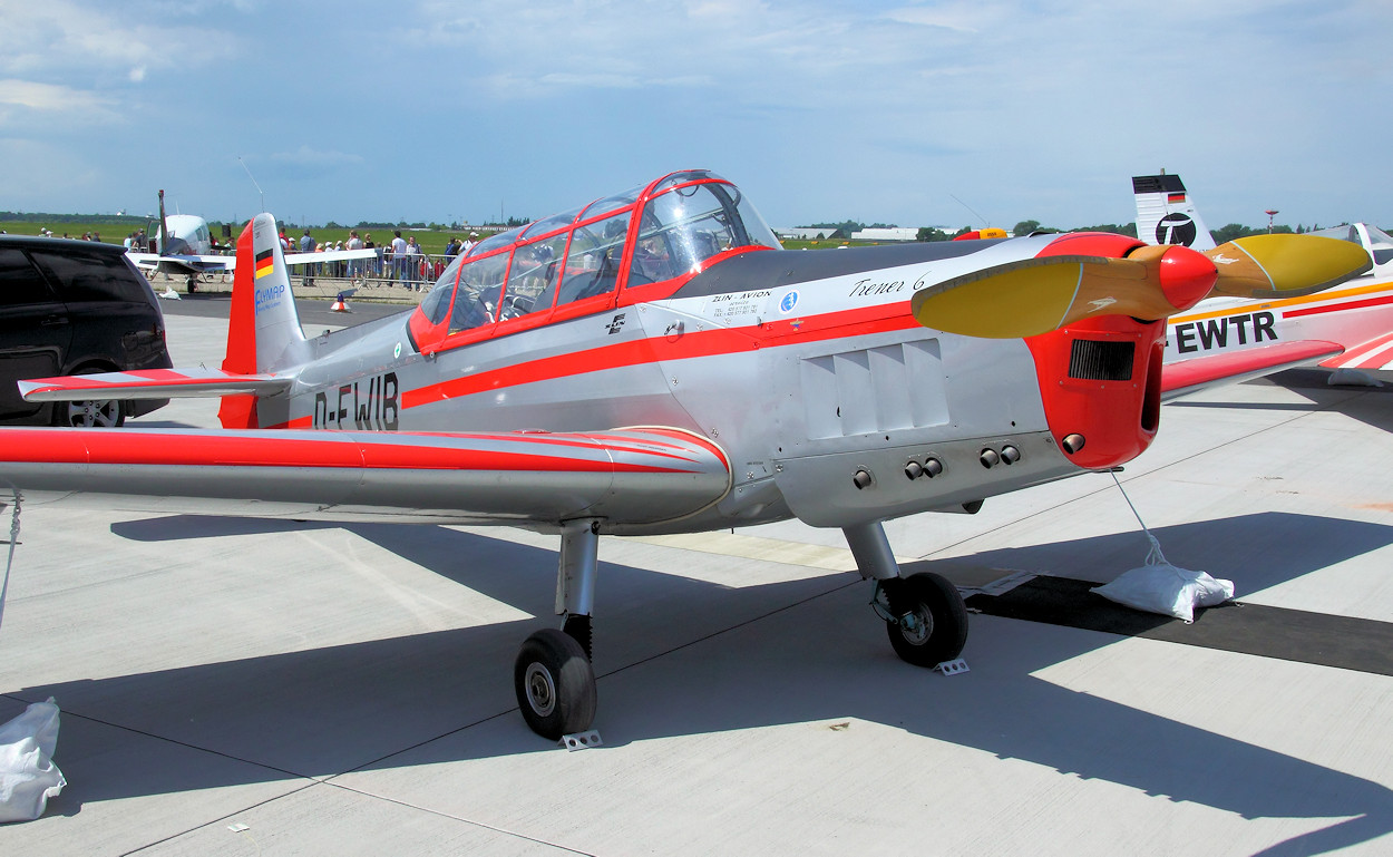 Zlin Z-226T Trener 6 - Kunstflugzeug und Übungsflugzeug aus tschechischer Produktion