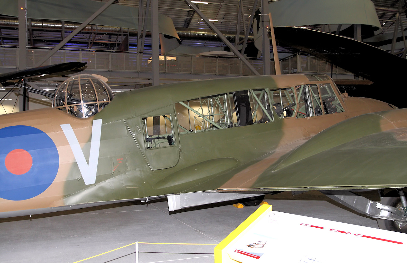 Avro Anson Mk.I - Drehturm mit MG