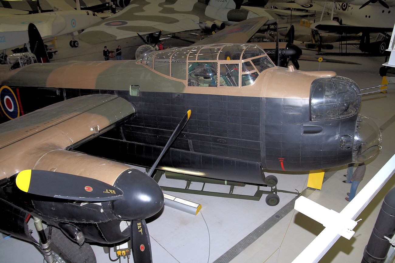 Avro Lancaster - Pilotenkanzel
