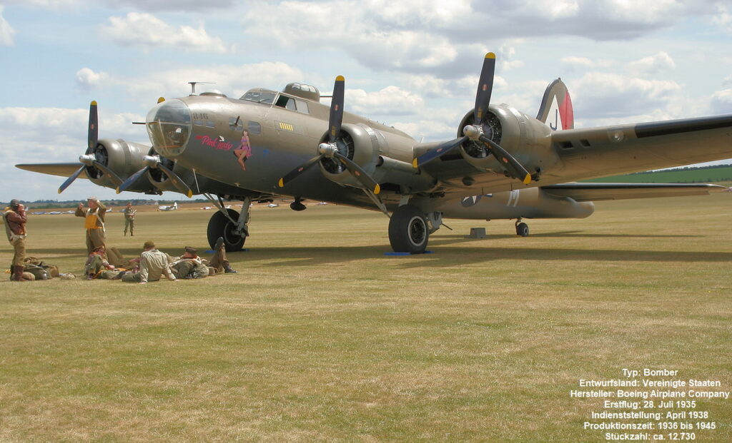 Boeing B-17 Flying Fortress - Fliegende Festung - Bomber Der USA