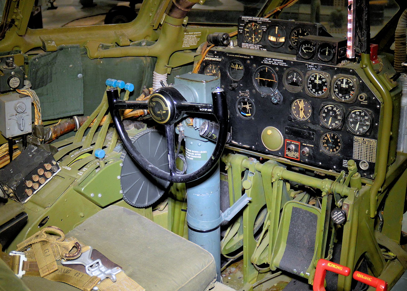 Boeing B-29 Superfortress - Pilotenplatz