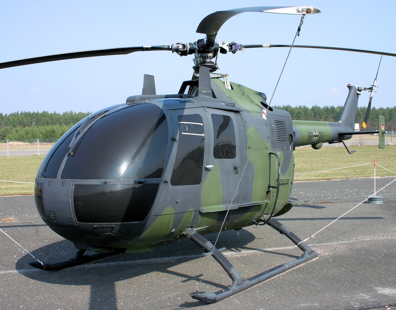 Bölkow BO 105M - Hubschrauber