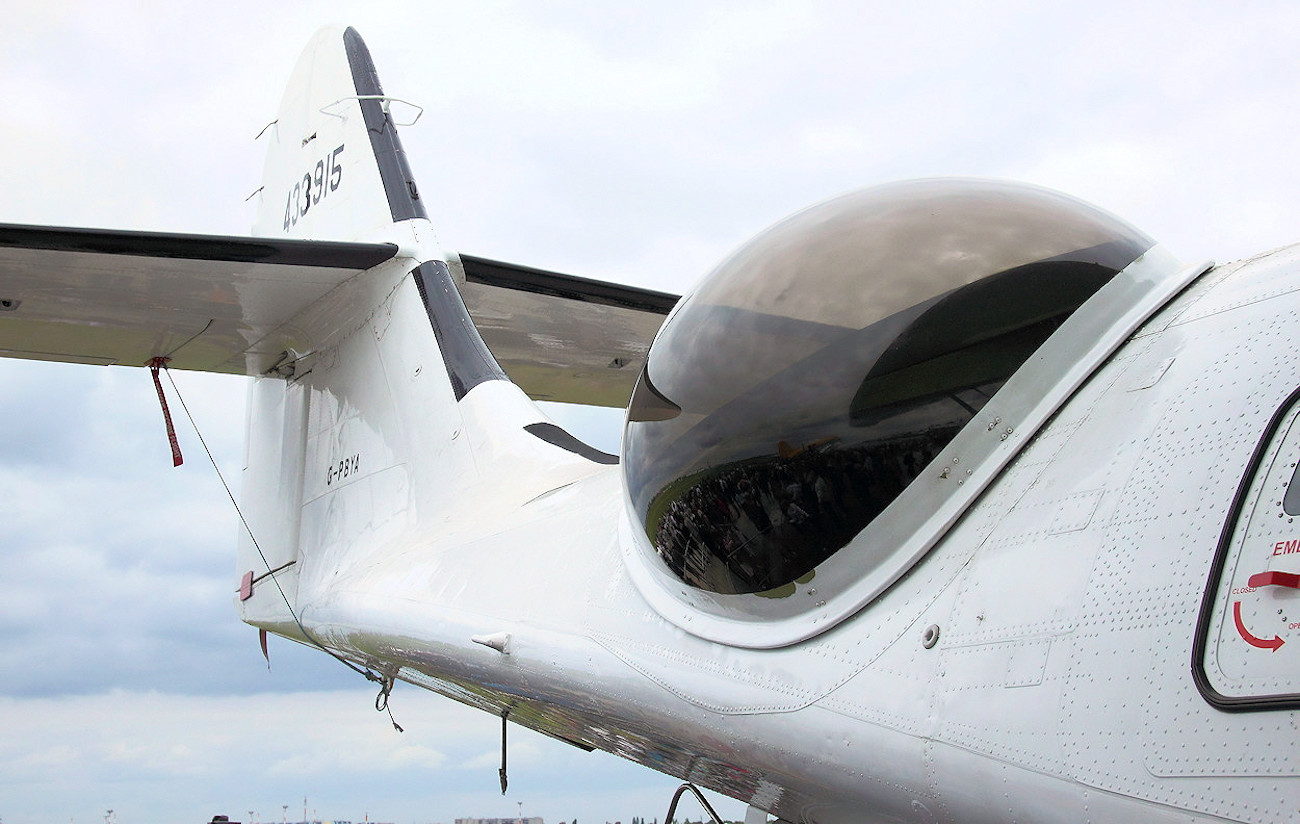 Canadian Vickers PBY-5 Heckansicht