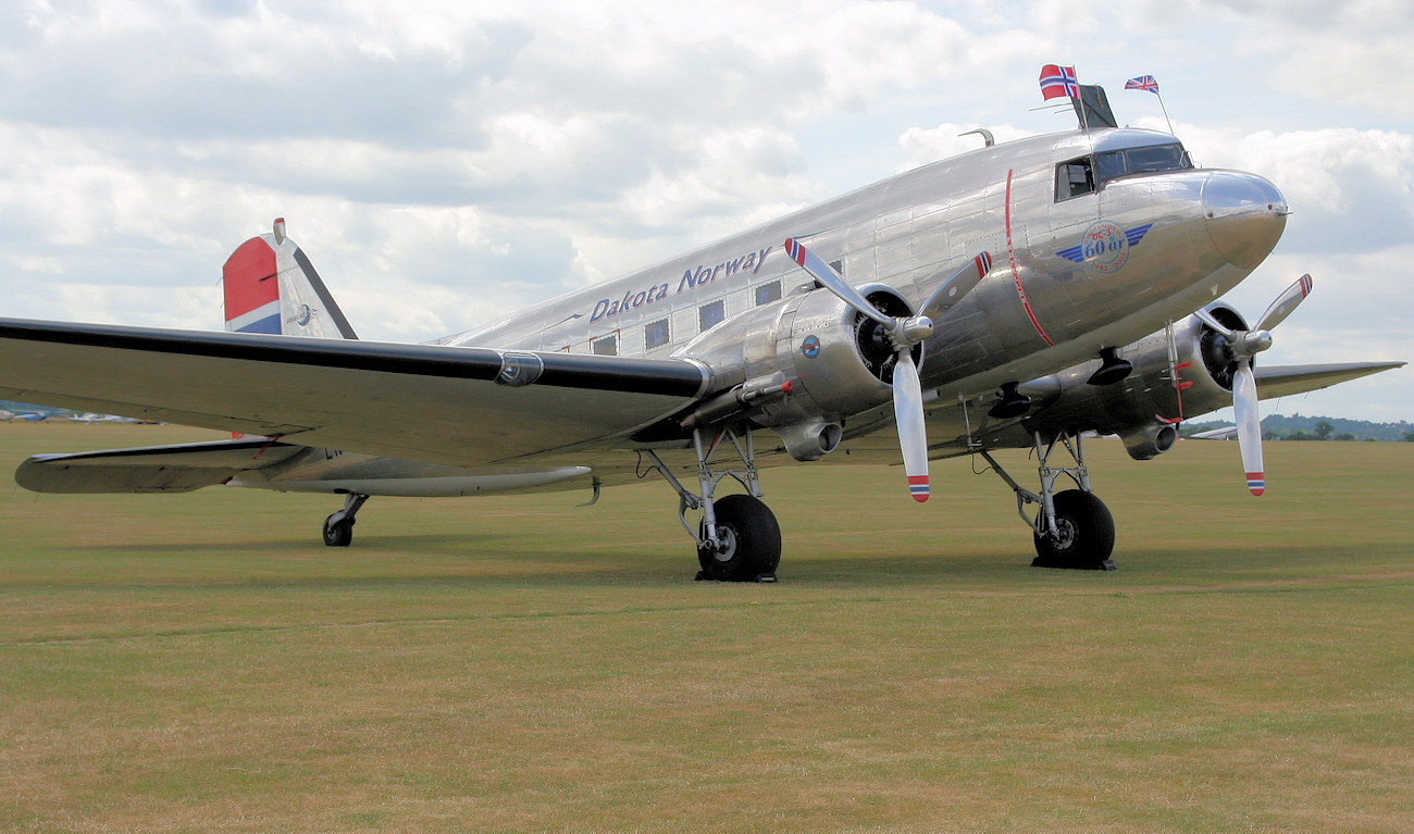 Douglas DC-47 Dakota der “Dakota Norway”