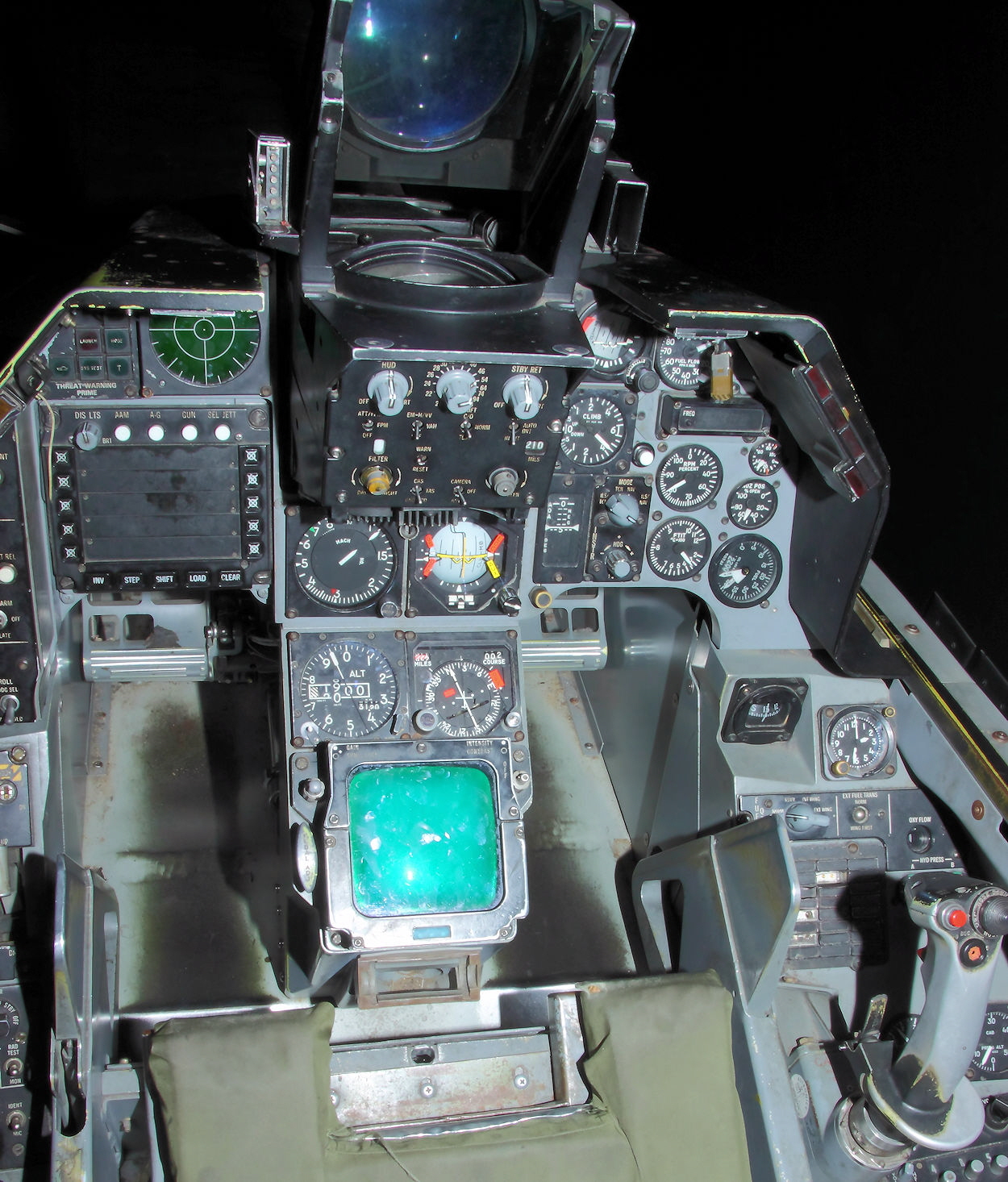 Lockheed F-16 Fighting Falcon Cockpitansicht