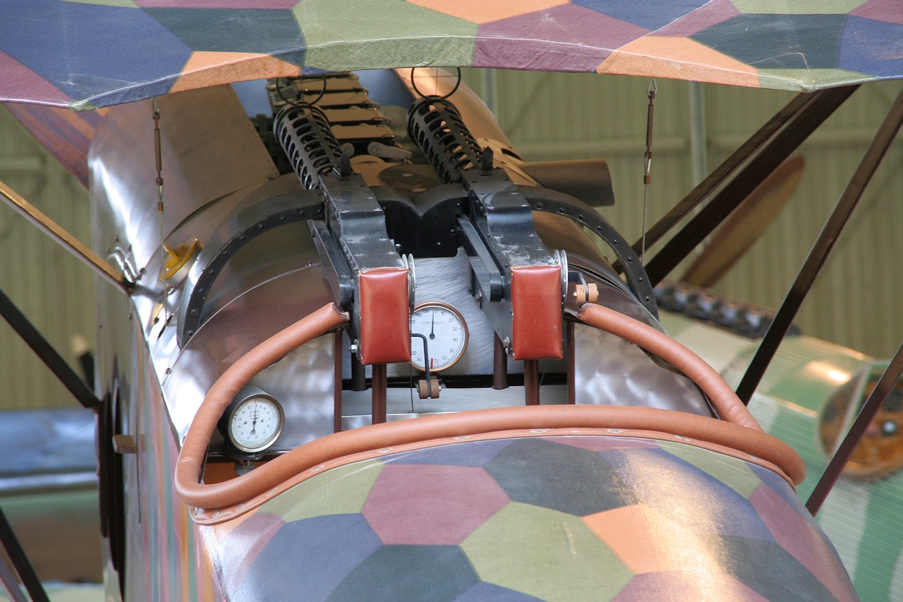 Fokker D VII - Cockpit