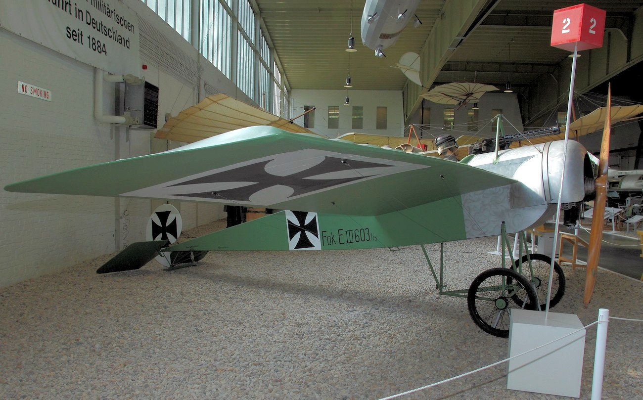 Fokker E-III - Luftwaffenmuseum