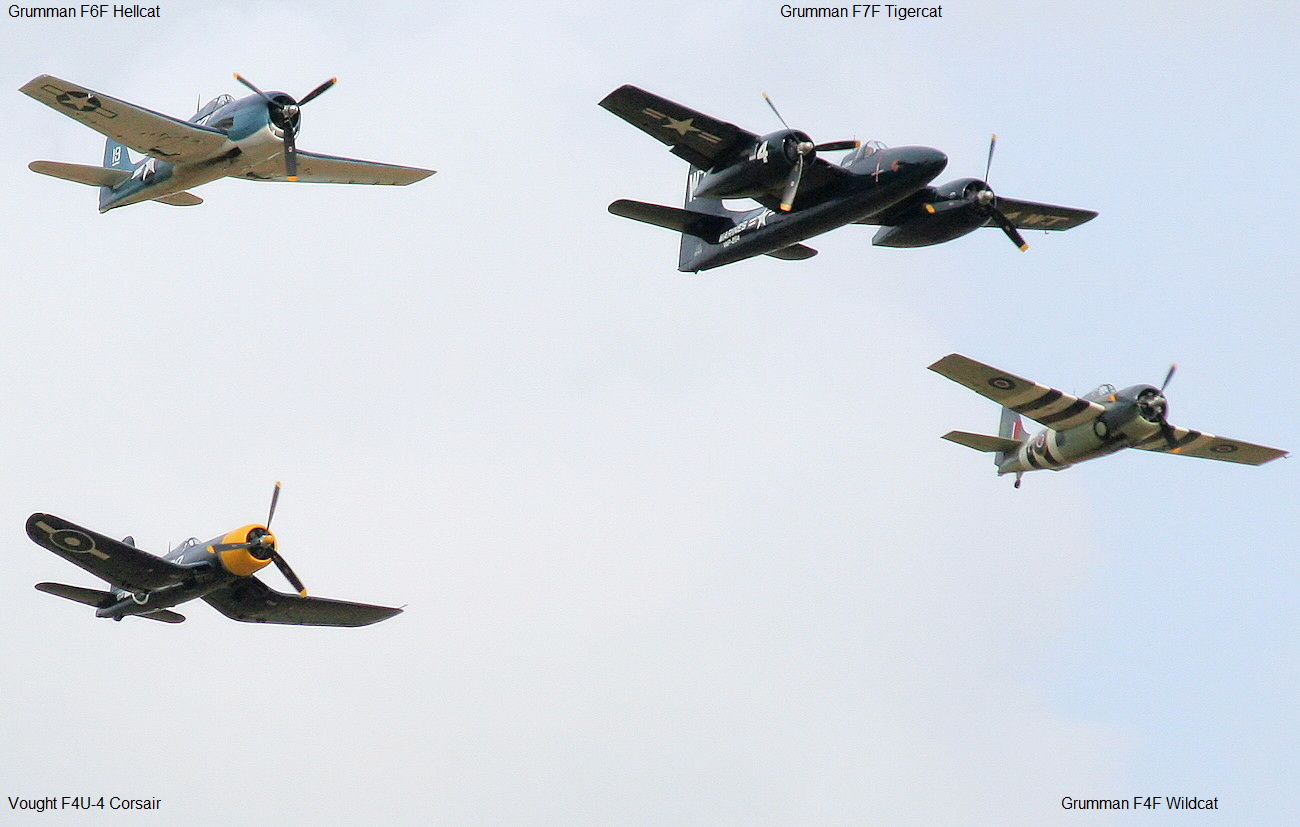 Grumman F4F Wildcat - Abschiedsparade