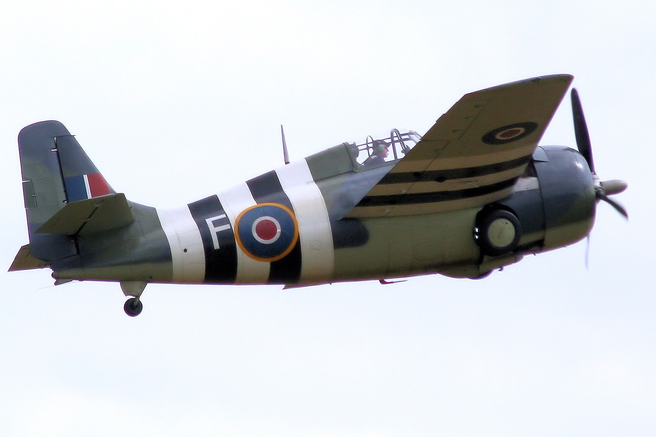 Grumman F4F Wildcat-Flug