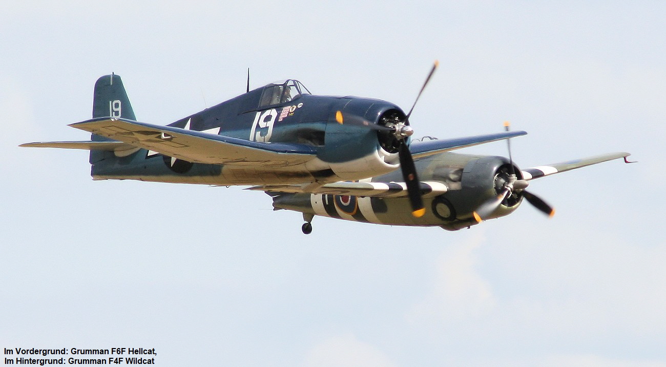 Grumman F6F Hellcat Flug