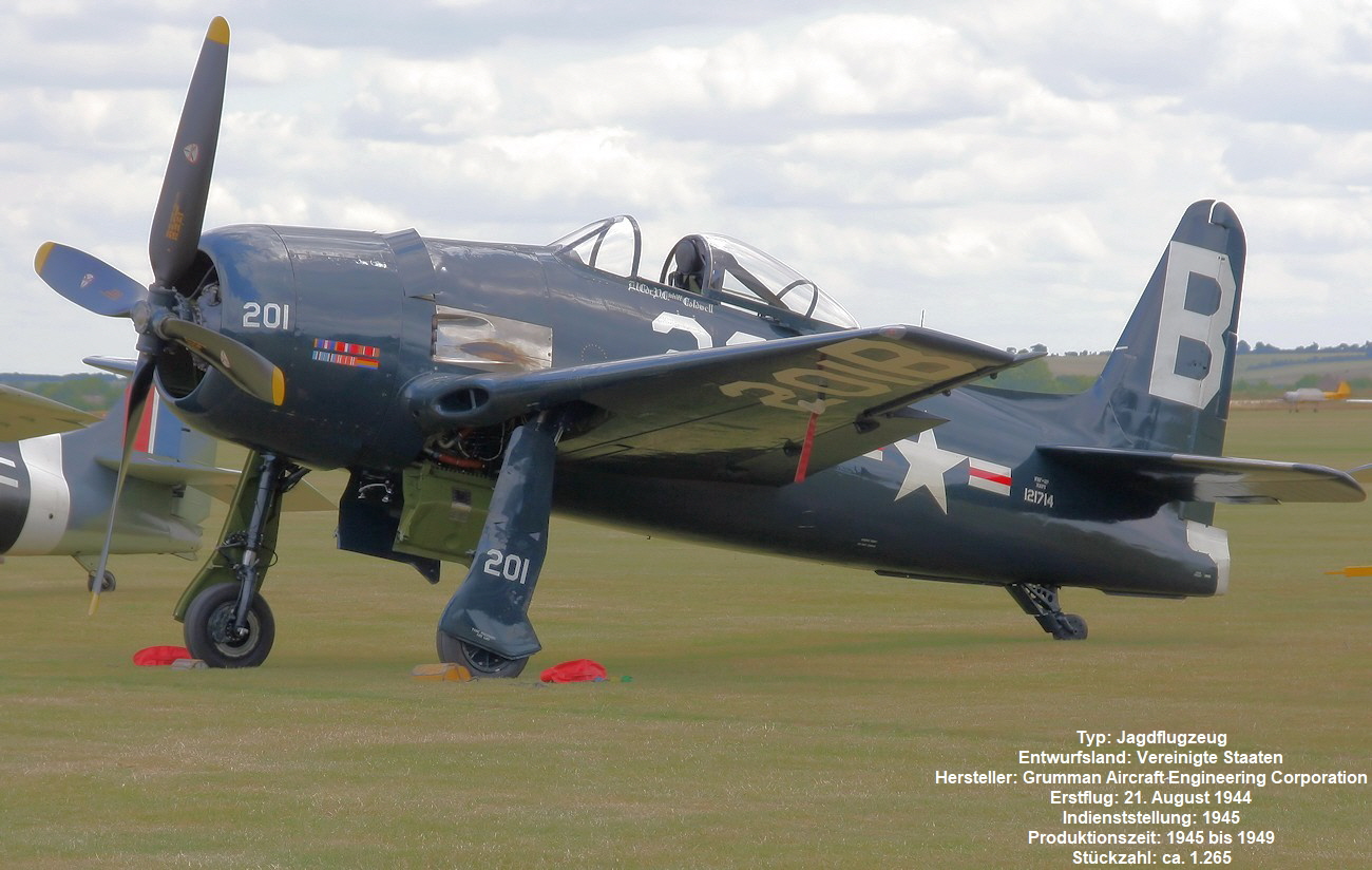 Grumman F8F Bearcat - Jagdeinsitzer