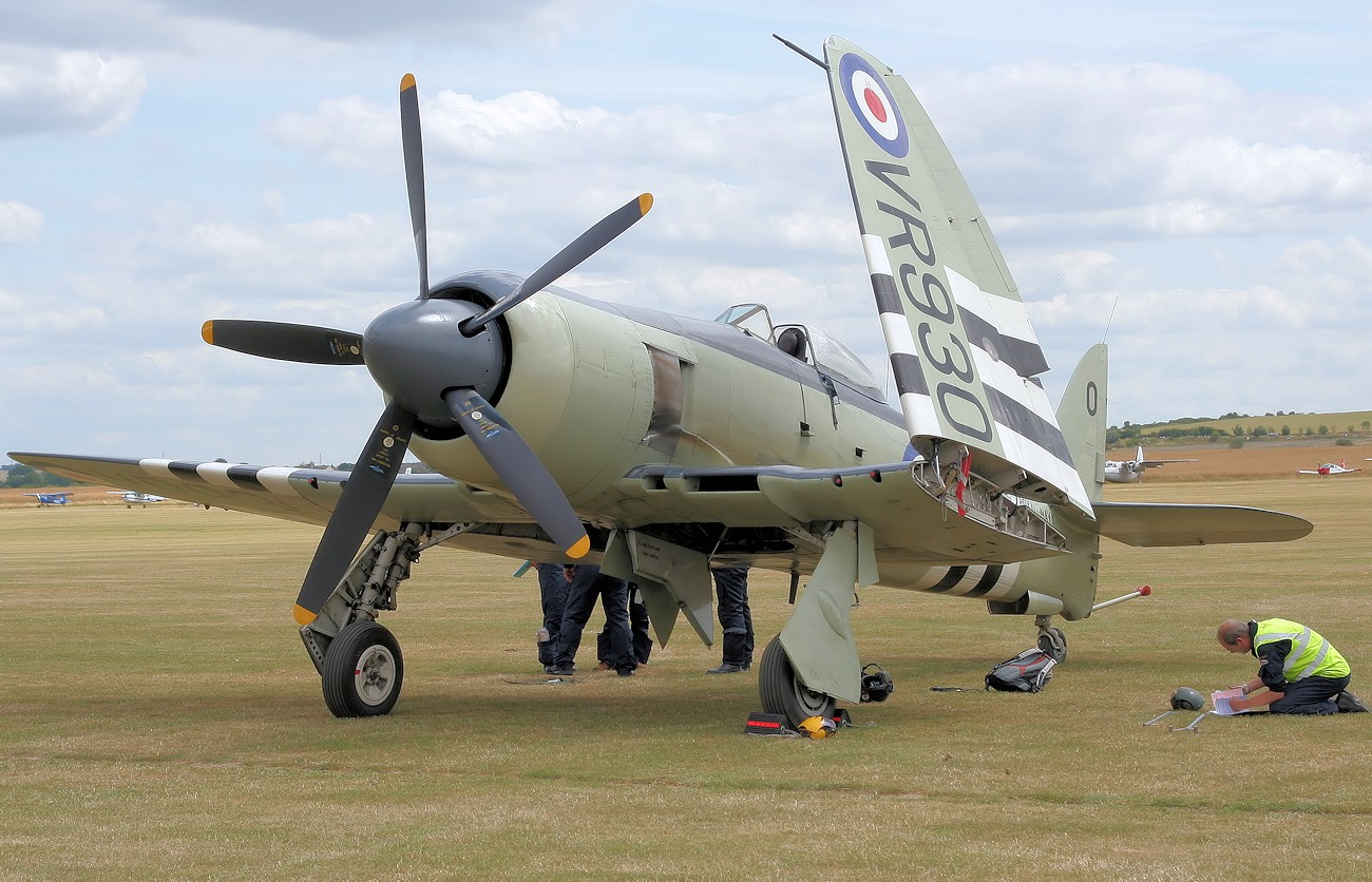 Hawker Sea Fury - Imperial War Museum