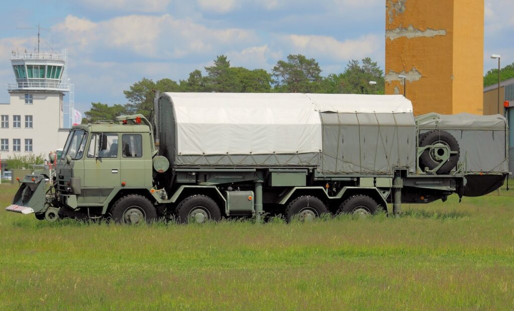 KRTP-86 TAMARA - wurde 1993 von der Bundeswehr übernomme