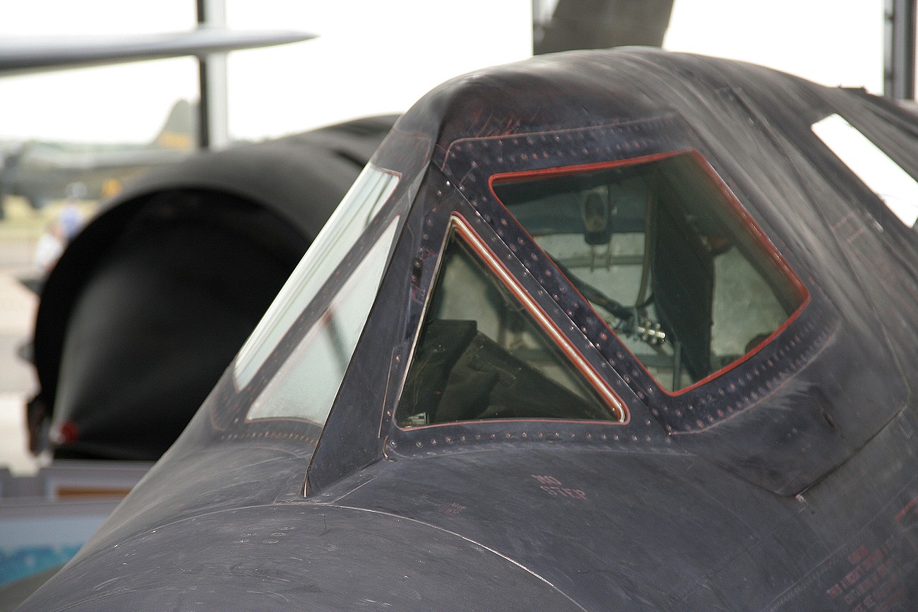 Lockheed SR-71 Blackbird - Cockpitansicht