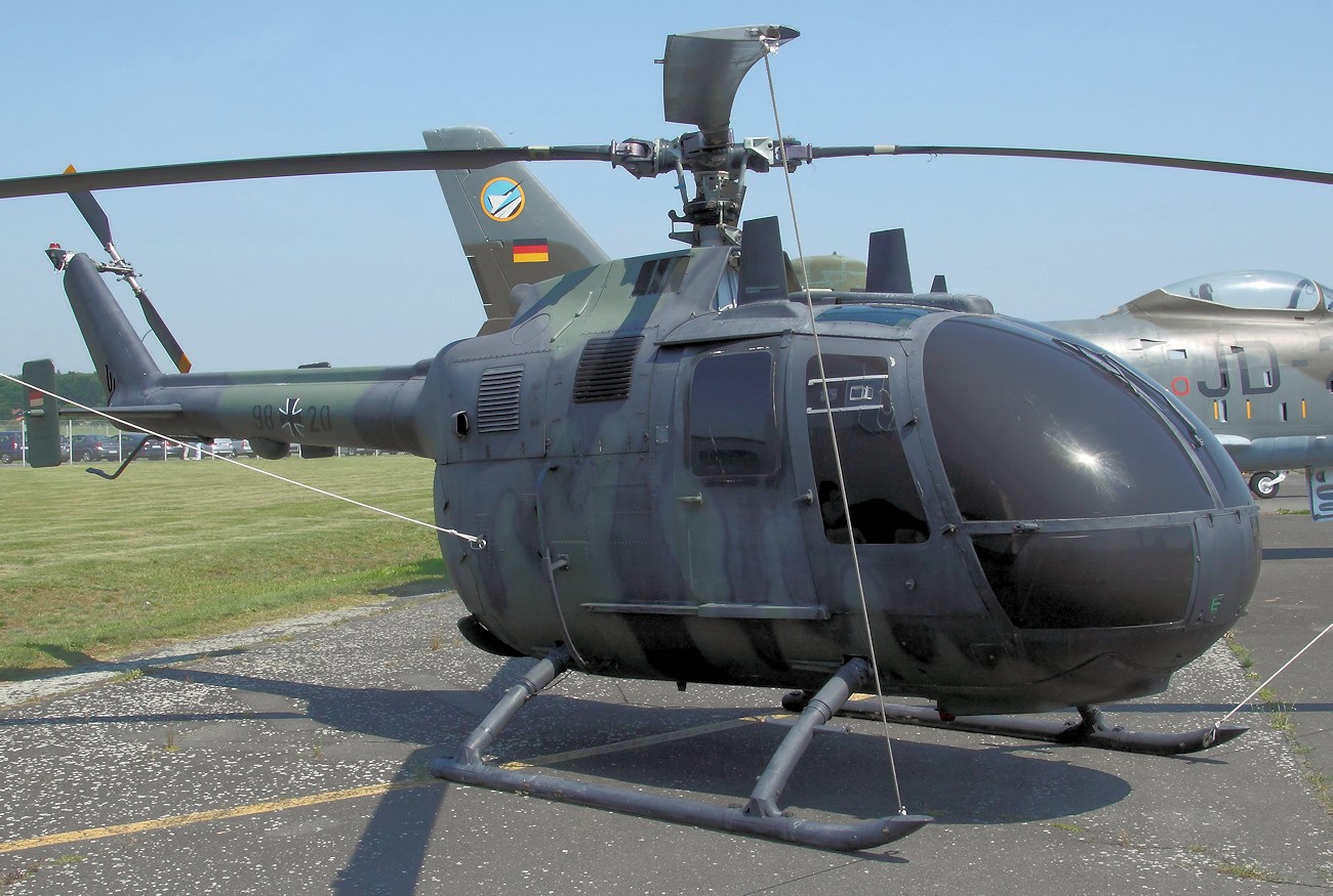 MBB BO 105M - Hubschrauber der Bundeswehr