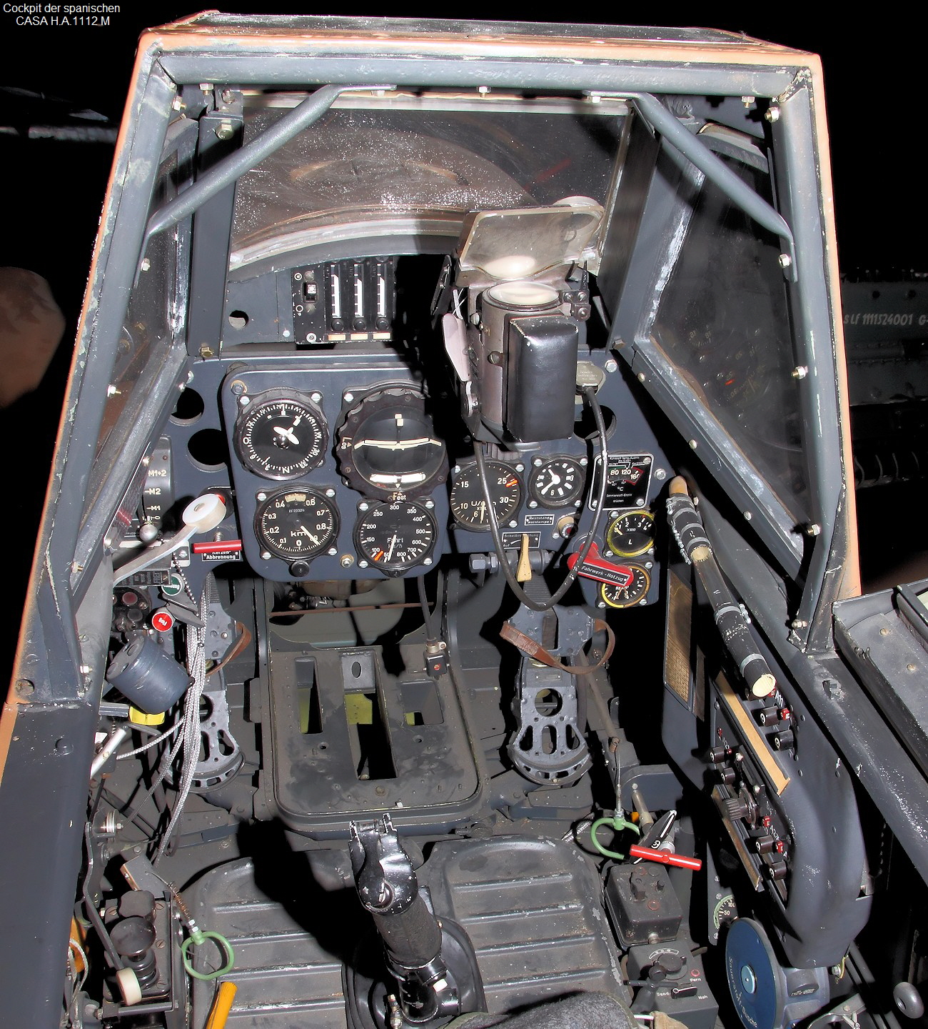 Messerschmitt Bf 109 - Cockpit