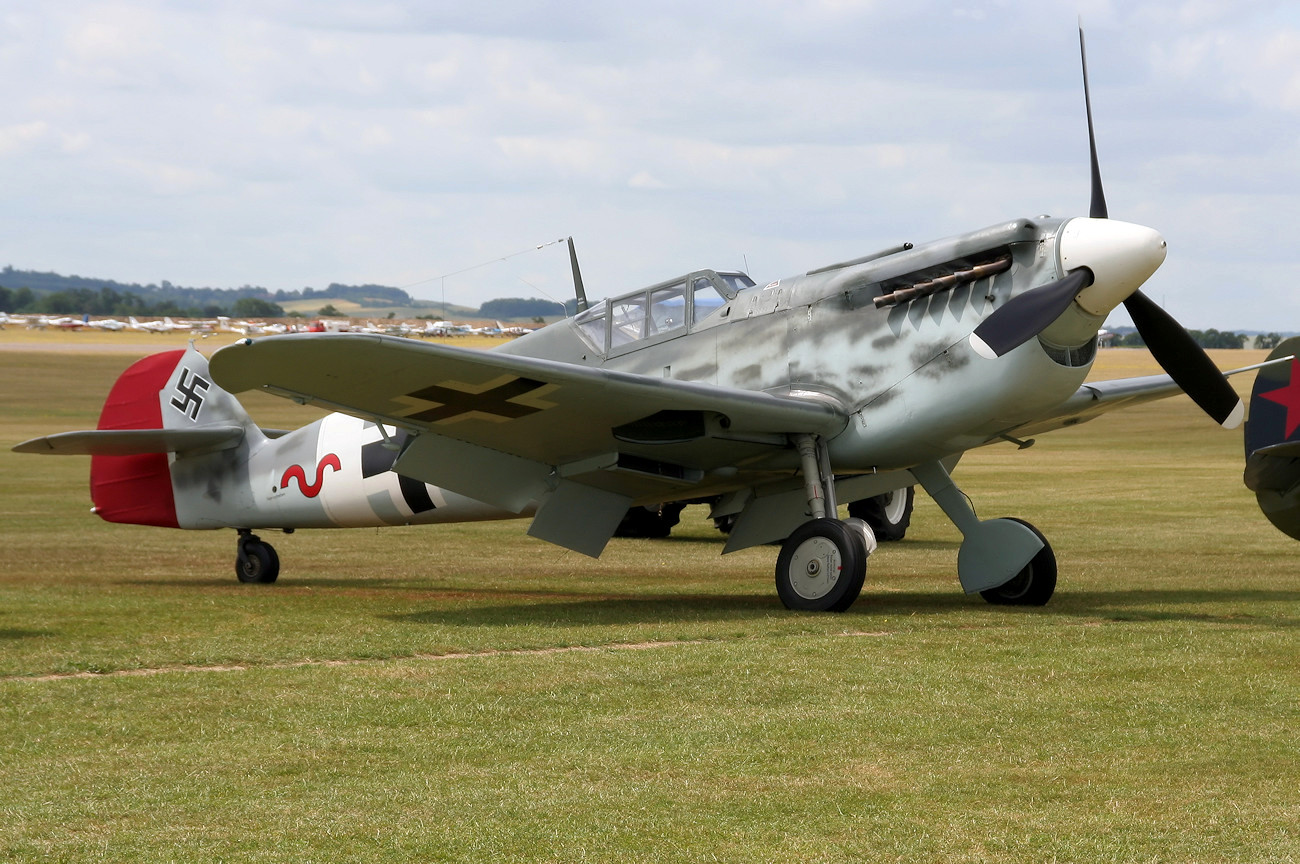 Messerschmitt Bf 109 - Nachkriegsversion des spanischen Flugzeugbauers CASA mit Rolls-Royce Merlin Motor