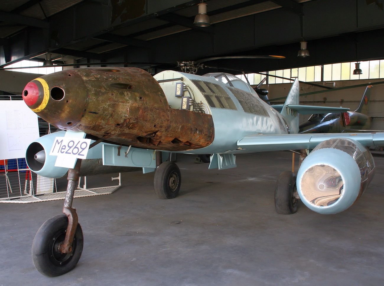 Messerschmitt Me 262 A1 Schwalbe - Restauration aus Original-Trümmerstücken