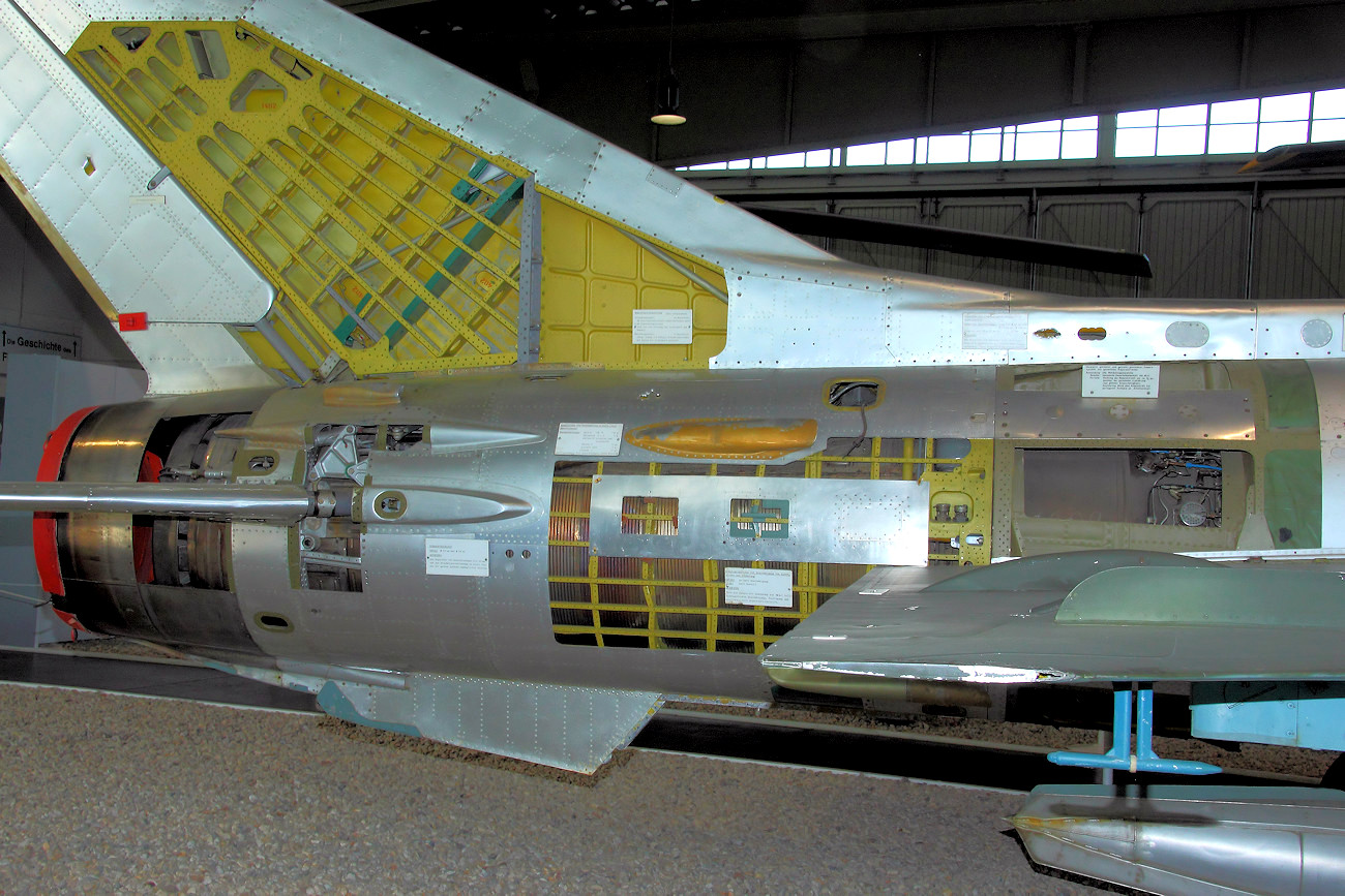 MiG-21 PFM - Reparaturbereiche