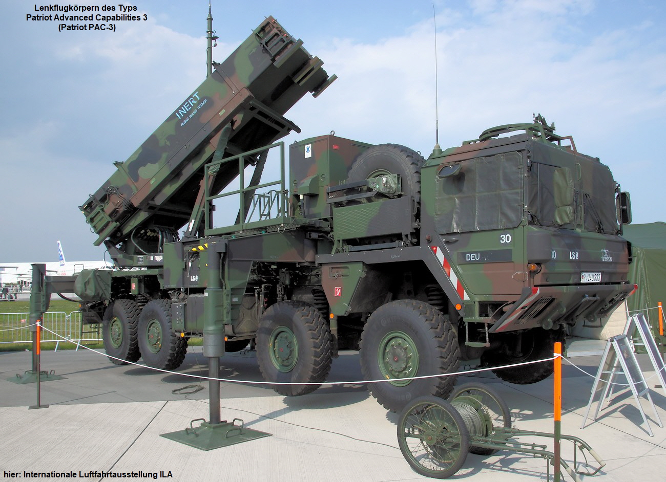 Patriot PAC-3 Phased Array Tracking Radar To Intercept Of Target