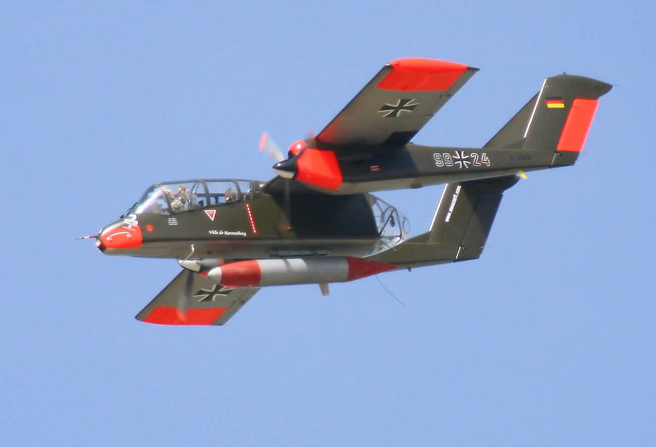 Rockwell OV-10 Bronco - Flugansicht