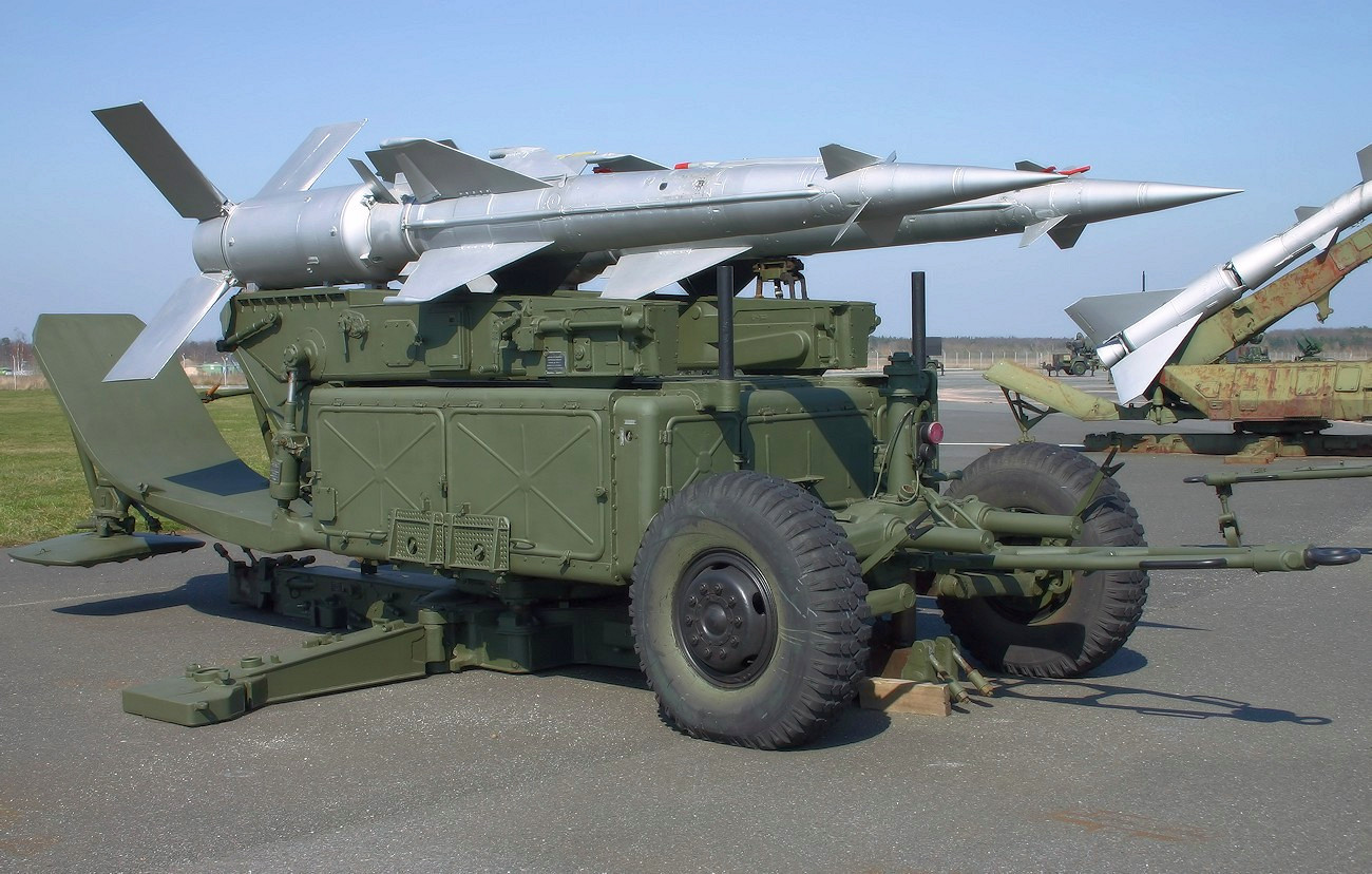 S-125 Newa - radargeleitetes Flugabwehrraketensystem des Warschauer Paktes