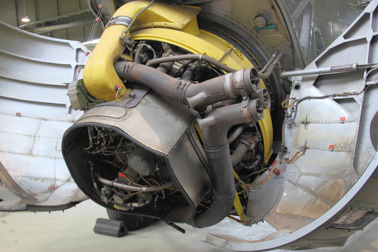 Sikorsky H-34 G - Kolbenmotorantrieb